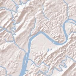 Kepler Tennessee Terrain Map