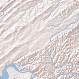Piney Flats Tennessee Terrain Map