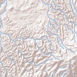 Keenburg Tennessee Terrain Map