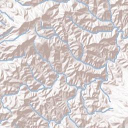 Osborn Tennessee Terrain Map