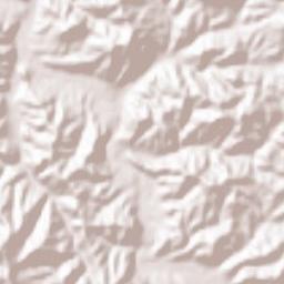 Cheongsong-gun Terrain Map