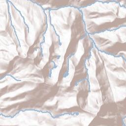 Mineral King California Terrain Map