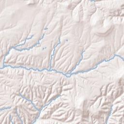 Walnut Hill Arkansas Terrain Map
