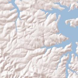 Peel Arkansas Terrain Map