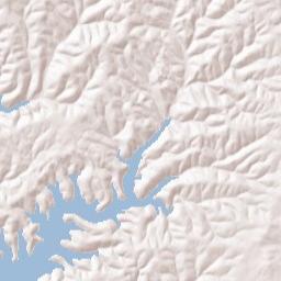 Three Brothers Arkansas Terrain Map