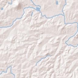 Salem Arkansas Terrain Map