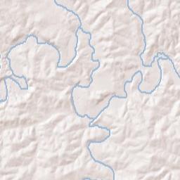 French Arkansas Terrain Map