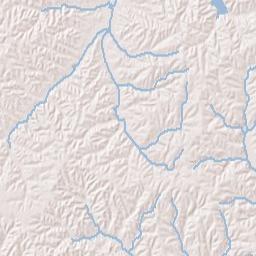 Hornbeak Tennessee Terrain Map
