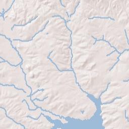 Nobles Tennessee Terrain Map