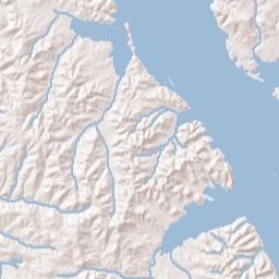 Lick Creek Tennessee Terrain Map