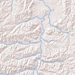 Erin Tennessee Terrain Map