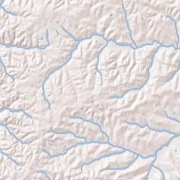 Louise Tennessee Terrain Map