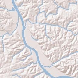 Neptune Tennessee Terrain Map