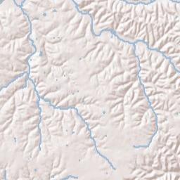Williams Hills Tennessee Terrain Map