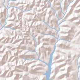 Pleasant Shade Tennessee Terrain Map