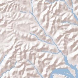 Kempville Tennessee Terrain Map