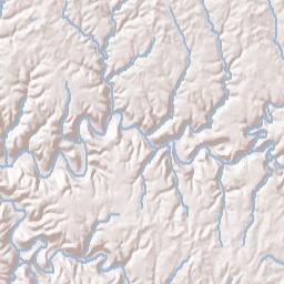 Hardy Tennessee Terrain Map