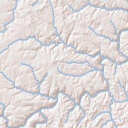 Shirley Tennessee Terrain Map