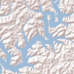 640 Deerfield Way LaFollette TN Terrain Map