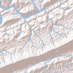 Thorn Hill Tennessee Terrain Map