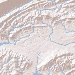 Wyatt Village Tennessee Terrain Map