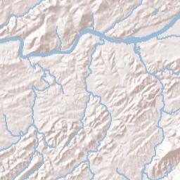Persia Tennessee Terrain Map