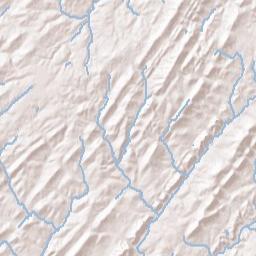 Mitchell Springs Tennessee Terrain Map