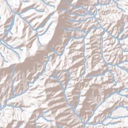 Trade Tennessee Terrain Map