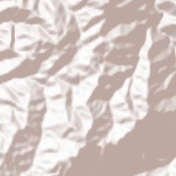 Hida Shi Terrain Map