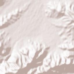 Ueda Shi Terrain Map