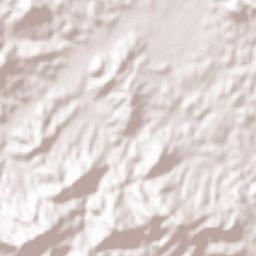 Kasama-shi Terrain Map