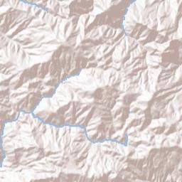 Santa Rita Peak California Terrain Map