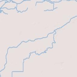 Halls Corner California Terrain Map