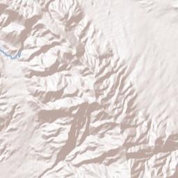 Death Valley National Park Artists Palette Terrain Map