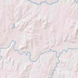 Pawnee County Terrain Map