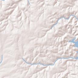 337 Christensen Road, Mountain Home, AR Terrain Map