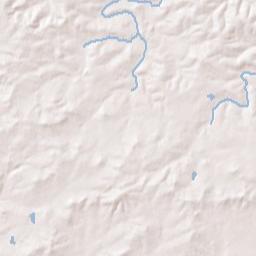 Glencoe Arkansas Terrain Map