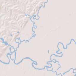 East Pocahontas Arkansas Terrain Map