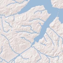 Sunny Side Tennessee Terrain Map