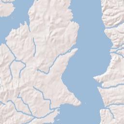 Springville Tennessee Terrain Map