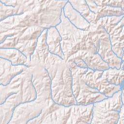 Faxon Tennessee Terrain Map
