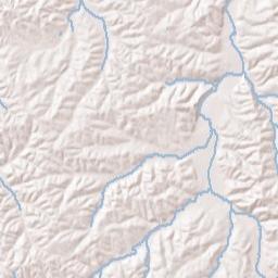 Ellis Mills Tennessee Terrain Map
