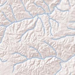 Woods Valley Tennessee Terrain Map