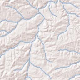 Stayton Tennessee Terrain Map