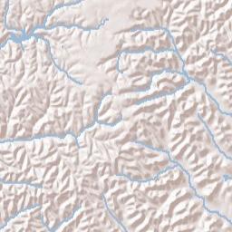 West Tennessee Terrain Map
