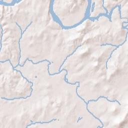 Hunters Point Tennessee Terrain Map