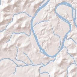 Rock City Tennessee Terrain Map