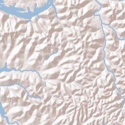 Nameless Tennessee Terrain Map
