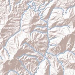 Slick Rock Tennessee Terrain Map