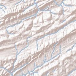 Pennington Chapel Tennessee Terrain Map